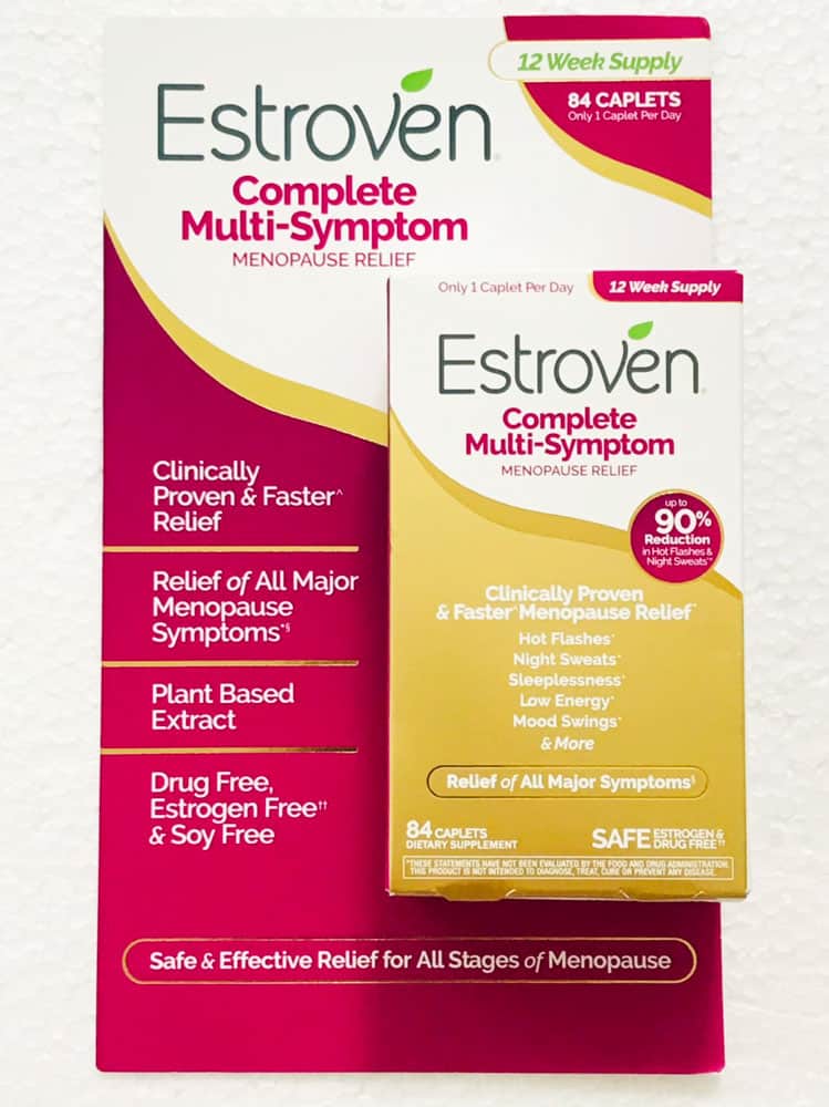 Cân bằng nội tiết tố cho phụ nữ tiền mãn kinh Estroven Complete Multi-Symptom Menopause Relief 84 Caplets