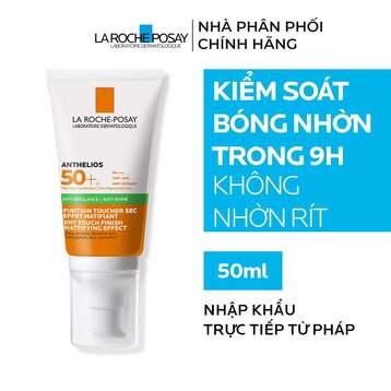 Kem Chống Nắng La Roche-Posay Kiểm Soát Dầu SPF50+ 50ml Anthelios Anti-Shine Gel-Cream Dry Touch Finish Mattifying Effect SPF50+