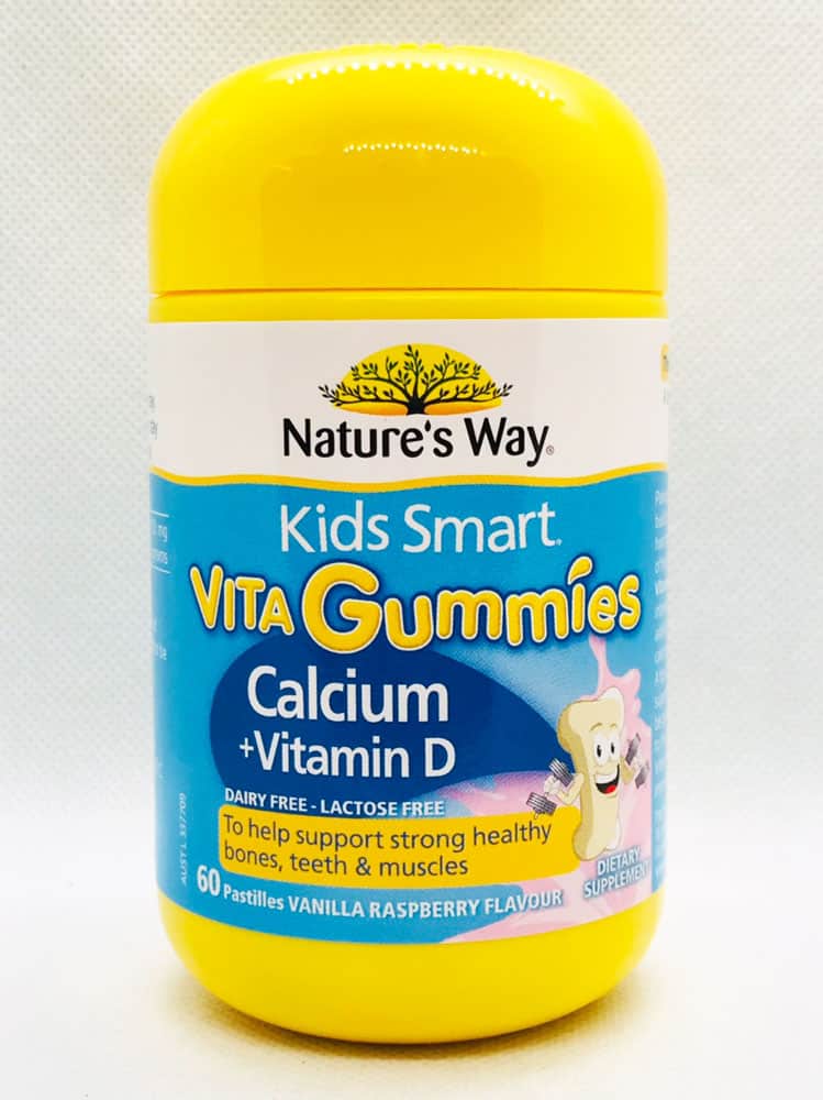 Kẹo bổ sung Canxi+Vitamin D Kids Smart Calcium+Vitamin D 60 Gummies